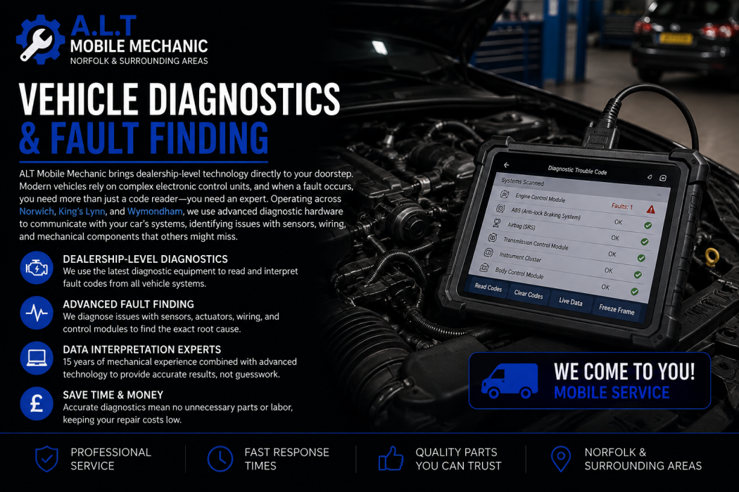 Vehicle Diagnostics & Fault Finding