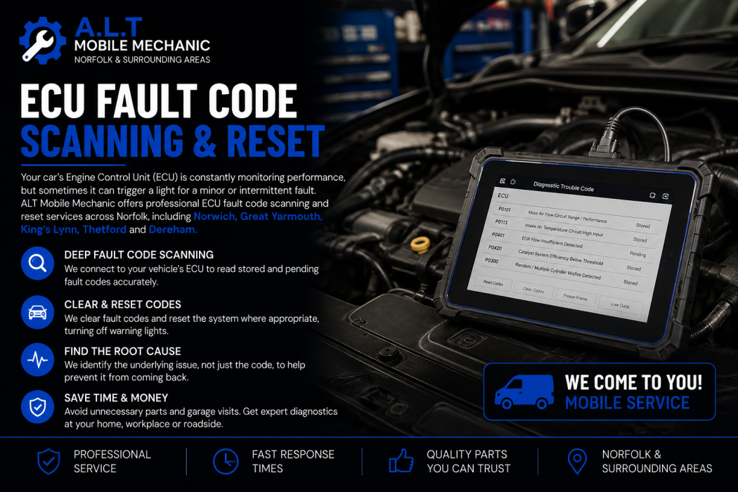 ECU Fault Code Scanning & Reset