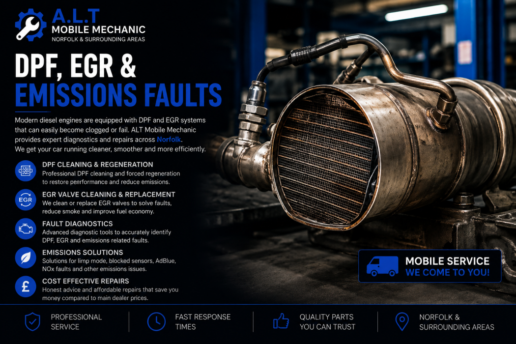 DPF, EGR & Emissions Faults