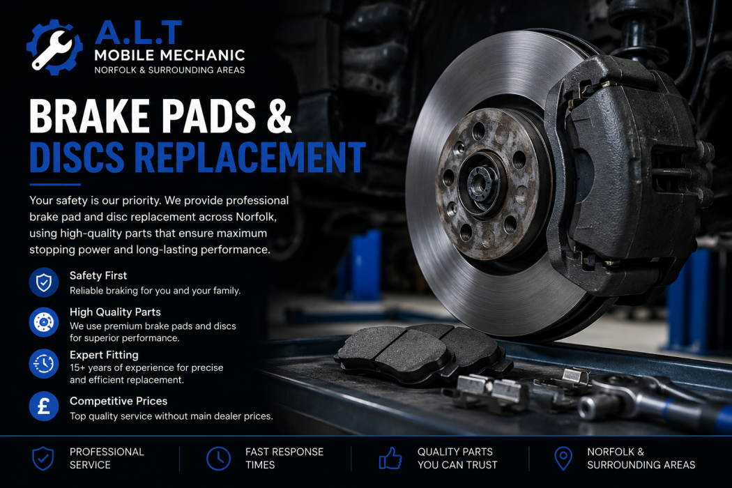 Brake Pads & Discs Replacement